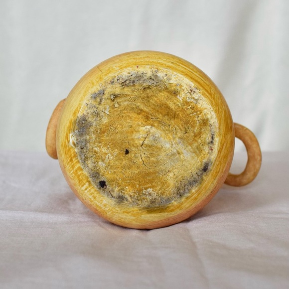 Vintage Clay Jug Vase Handled - Picture 7 of 7